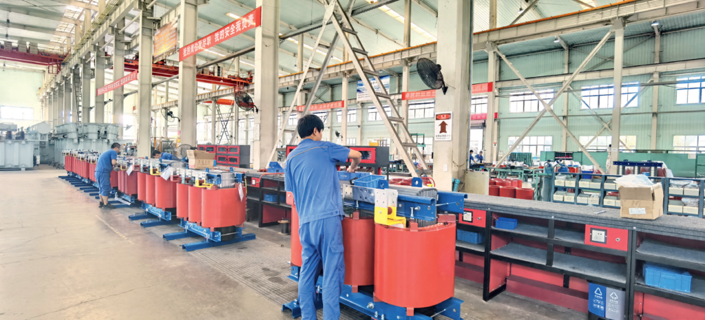 Transformer Production Line - Manufacturing Facility